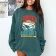 I Survived My Bachelor's Degree Party Bachelor Graduation Comfort Colors Sweatshirt Blue Spruce