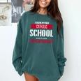 I Survived Catholic School Shirt Catholic Graduation Comfort Colors Sweatshirt Blue Spruce