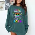 I Survived Nursing School Of 2024 Student Graduation 2024 Comfort Colors Sweatshirt Blue Spruce