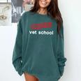 Vet School Tech Graduation Future Veternarians I Survived Comfort Colors Sweatshirt Blue Spruce