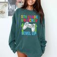VIDEO GAMER Graduation Student Teacher Last Day School Kids Comfort Colors Sweatshirt Blue Spruce