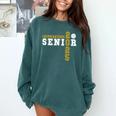 Volleyball Senior Night Volleyball Senior 2025 Graduation 14 Comfort Colors Sweatshirt Blue Spruce