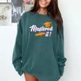 Women's Master Graduation 2026 Mastered It Master's Degree Comfort Colors Sweatshirt Blue Spruce