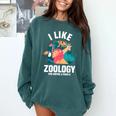 Zoologist Scientist Wildlife Biologist Zoology Introverted Comfort Colors Sweatshirt Blue Spruce Zoologist Scientist Wildlife Biologist Zoology Introverted Comfort Colors Sweatshirt Blue Spruce