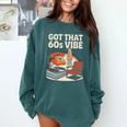 1960s 60s Reunion Nostalgia Memories Music School Grew Up Premium Tri-Blend Comfort Colors Sweatshirt Chalky Mint