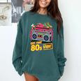 1980s 80s Reunion Nostalgia Memories Music School Grew Up Premium Tri-Blend Comfort Colors Sweatshirt Chalky Mint