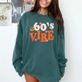 60's Vibe Retro Nostalgia Classic Mixtape Era 1960s Party Comfort Colors Sweatshirt Chalky Mint