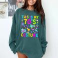 This Is My 70's Costume Nostalgia Mixtape Era 1970s Party Comfort Colors Sweatshirt Chalky Mint