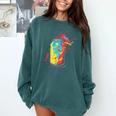 80s Nostalgia Soda Can Comfort Colors Sweatshirt Chalky Mint