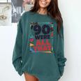 The 90s Were All That – Retro 1990s Nostalgia Tee Premium Tri-Blend Comfort Colors Sweatshirt Chalky Mint