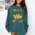 90s Nostalgia Retro Apparel 90'S Vibe Retro Comfort Colors Sweatshirt Chalky Mint