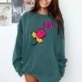 90’s Ring Retro Nostalgia Colorful Throwback Comfort Colors Sweatshirt Chalky Mint