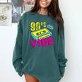 90's Vibe Retro Style Cassette Tape Nostalgia 1990s Party Premium Tri-Blend Comfort Colors Sweatshirt Chalky Mint 90's Vibe Retro Style Cassette Tape Nostalgia 1990s Party Premium Tri-Blend Comfort Colors Sweatshirt Chalky Mint