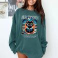 Abibliophobia Cat Reading Bookworm Reader Nerd For Men Women Girls Kids Comfort Colors Sweatshirt Chalky Mint Abibliophobia Cat Reading Bookworm Reader Nerd For Men Women Girls Kids Comfort Colors Sweatshirt Chalky Mint