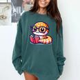 Adorable Book Lover Rattlesnake With Reading Glasses Cute Comfort Colors Sweatshirt Chalky Mint Adorable Book Lover Rattlesnake With Reading Glasses Cute Comfort Colors Sweatshirt Chalky Mint
