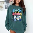 Back To The 2000s Retro Nostalgia Premium Tri-Blend Comfort Colors Sweatshirt Chalky Mint