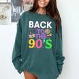 Back To The 90's Mixtape Era Nostalgia Retro 1990 90's Style Premium Tri-Blend Comfort Colors Sweatshirt Chalky Mint Back To The 90's Mixtape Era Nostalgia Retro 1990 90's Style Premium Tri-Blend Comfort Colors Sweatshirt Chalky Mint