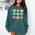 Bookish Romance Tropes Smut Reader Spicy Book Lover Comfort Colors Sweatshirt Chalky Mint