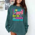 Born In The 90's But The 2000's Raised Me Y2K Nostalgia Comfort Colors Sweatshirt Chalky Mint Born In The 90's But The 2000's Raised Me Y2K Nostalgia Comfort Colors Sweatshirt Chalky Mint