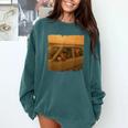 Cat Sloth Dog Retro Nostalgia Roadtrip Photo Comfort Colors Sweatshirt Chalky Mint