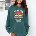 Chapter Sixty Nine Book Reading 69th Birthday 69 Year Old Comfort Colors Sweatshirt Chalky Mint