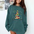 Christmas Tree Of Books Holiday Comfort Colors Sweatshirt Chalky Mint Christmas Tree Of Books Holiday Comfort Colors Sweatshirt Chalky Mint
