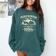 Classic Please Be Patient With Me I'm From The 1900s Premium Tri-Blend Comfort Colors Sweatshirt Chalky Mint Classic Please Be Patient With Me I'm From The 1900s Premium Tri-Blend Comfort Colors Sweatshirt Chalky Mint