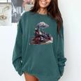 Classic Steam Train Enthusiasts Nostalgia For Train Lovers Comfort Colors Sweatshirt Chalky Mint