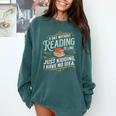 A Day Without Reading Is Like Book Lover Bookworm Comfort Colors Sweatshirt Chalky Mint A Day Without Reading Is Like Book Lover Bookworm Comfort Colors Sweatshirt Chalky Mint