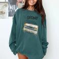 Dreams Of Music Mixtapes Retro Cassette Lifestyle Nostalgia Premium Tri-Blend Comfort Colors Sweatshirt Chalky Mint Dreams Of Music Mixtapes Retro Cassette Lifestyle Nostalgia Premium Tri-Blend Comfort Colors Sweatshirt Chalky Mint