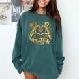 Elder Emo Club Skeleton Hands Heart Nostalgia Comfort Colors Sweatshirt Chalky Mint