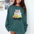 Every Bunny Loves To Read Easter Cute Reading Books Lover Comfort Colors Sweatshirt Chalky Mint Every Bunny Loves To Read Easter Cute Reading Books Lover Comfort Colors Sweatshirt Chalky Mint