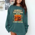 Family Vacation Grand Canyon 2026 Nostalgia Comfort Colors Sweatshirt Chalky Mint