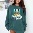 Floppy Disk Retro Tech Nostalgia Old School Computing Humor Comfort Colors Sweatshirt Chalky Mint Floppy Disk Retro Tech Nostalgia Old School Computing Humor Comfort Colors Sweatshirt Chalky Mint