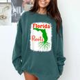 Florida Roots Florida Nostalgia Comfort Colors Sweatshirt Chalky Mint