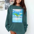 Frutiger Aero Aesthetics Comfort Colors Sweatshirt Chalky Mint Frutiger Aero Aesthetics Comfort Colors Sweatshirt Chalky Mint