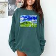 Frutiger Aero Dolphin Meadow Aesthetic Y2k 2000s Ironic Comfort Colors Sweatshirt Chalky Mint Frutiger Aero Dolphin Meadow Aesthetic Y2k 2000s Ironic Comfort Colors Sweatshirt Chalky Mint