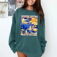 Frutiger Aero Retro Vibes Y2K 90's Vibes Comfort Colors Sweatshirt Chalky Mint