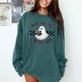The Only Ghost I Know Is The Holy Ghost Ghost Read Book Comfort Colors Sweatshirt Chalky Mint