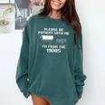 I'm From The 1900s Please Patient History Comfort Colors Sweatshirt Chalky Mint