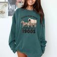 I'm From The 1900s Tee Western For Men Comfort Colors Sweatshirt Chalky Mint