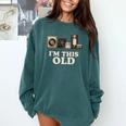 I’m This Old Retro Tech Nostalgia For 70s 80s Premium Tri-Blend Comfort Colors Sweatshirt Chalky Mint I’m This Old Retro Tech Nostalgia For 70s 80s Premium Tri-Blend Comfort Colors Sweatshirt Chalky Mint