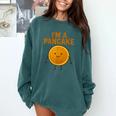I’m a Pancake Meme For Nostalgia And Sci-Fi Fan Comfort Colors Sweatshirt Chalky Mint