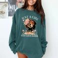 Just A Girl Who Loves Books Book Lover Reading For Women Comfort Colors Sweatshirt Chalky Mint Just A Girl Who Loves Books Book Lover Reading For Women Comfort Colors Sweatshirt Chalky Mint