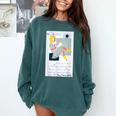 Little Miss Muffet Reading a Picture Book Comfort Colors Sweatshirt Chalky Mint Little Miss Muffet Reading a Picture Book Comfort Colors Sweatshirt Chalky Mint