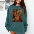 Louisa May Alcott Coming Of Age Novel Little Women Book Cover Small Comfort Colors Sweatshirt Chalky Mint