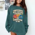 Lunch Boxes With Stickers Lunch Box Nostalgia Retro Comfort Colors Sweatshirt Chalky Mint Lunch Boxes With Stickers Lunch Box Nostalgia Retro Comfort Colors Sweatshirt Chalky Mint