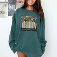 Occupational Therapy Wildflower Book OT Therapist Assistant Comfort Colors Sweatshirt Chalky Mint Occupational Therapy Wildflower Book OT Therapist Assistant Comfort Colors Sweatshirt Chalky Mint