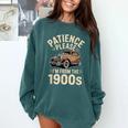 Patience Please I'm From The 1900s Old Car Comfort Colors Sweatshirt Chalky Mint Patience Please I'm From The 1900s Old Car Comfort Colors Sweatshirt Chalky Mint