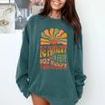 BE PATIENT I'M FROM THE 1900s FUNNY GROOVY Comfort Colors Sweatshirt Chalky Mint BE PATIENT I'M FROM THE 1900s FUNNY GROOVY Comfort Colors Sweatshirt Chalky Mint
